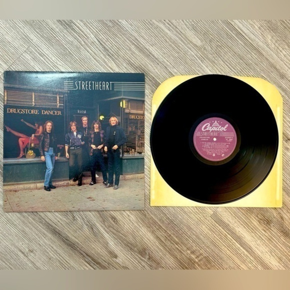 STREETHEART Drugstore Dancer 1980 first pressing vinyl Lp album. Near mint